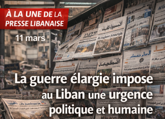 Revue de presse: la guerre élargie impose au Liban une urgence politique et humaine