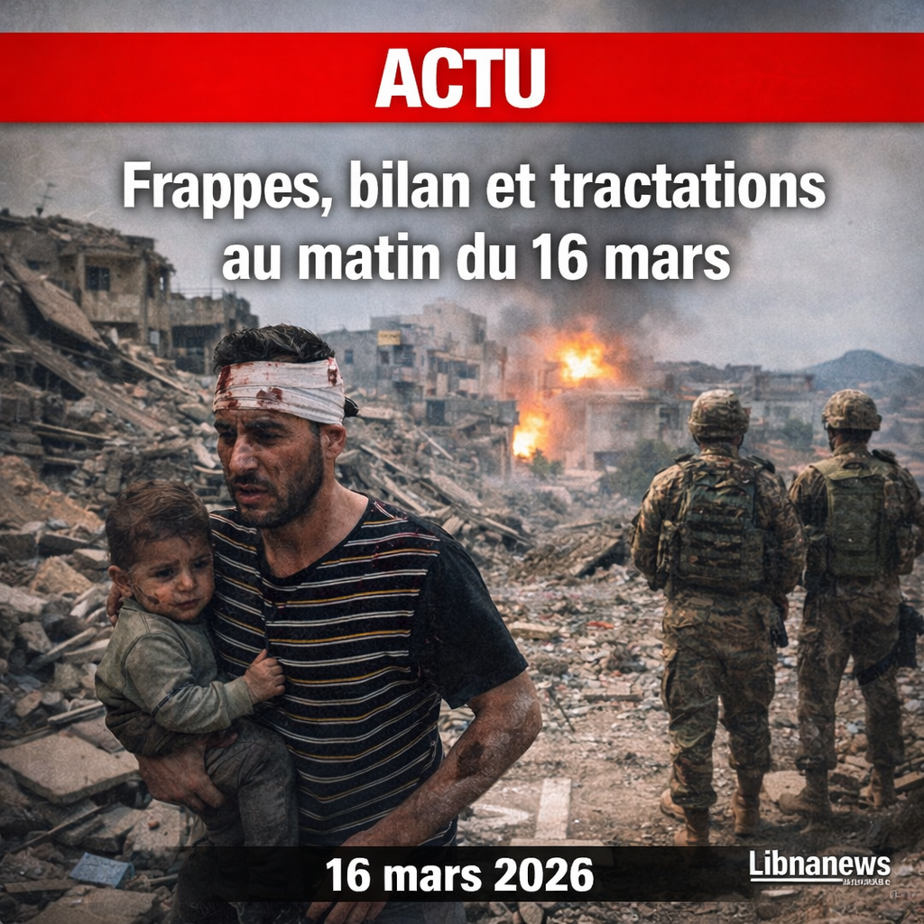 Liban : frappes, bilan et tractations au matin du 16 mars
