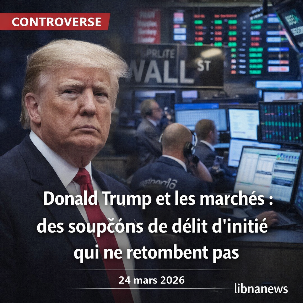 Donald Trump et les marchés : des soupçons de délit d’initié qui ne retombent pas