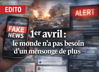 1er avril : le monde n’a pas besoin d’un mensonge de plus نيسان/أبريل 1: لا يحتاج العالم إلى كذبة أخرى