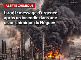 Israël : message d’urgence après un incendie dans une usine chimique du Néguev