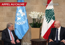 António Guterres au Liban: Joseph Aoun appelle à un cessez-le-feu et à « l’État fort » António Guterres au Liban: Joseph Aoun appelle à un cessez-le-feu et à « l’État fort »