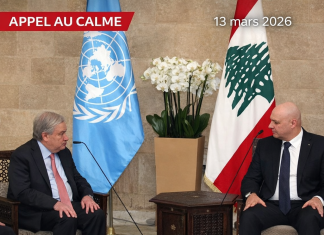 António Guterres au Liban: Joseph Aoun appelle à un cessez-le-feu et à « l’État fort »