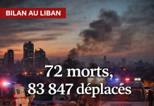 72 morts au Liban depuis lundi : le bilan des frappes israéliennes s’alourdit selon les autorités libanaises