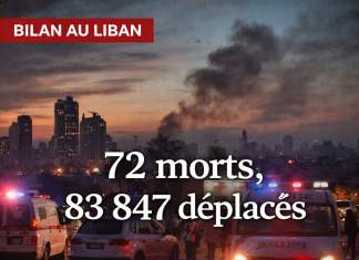 72 morts au Liban depuis lundi : le bilan des frappes israéliennes s’alourdit selon les autorités libanaises