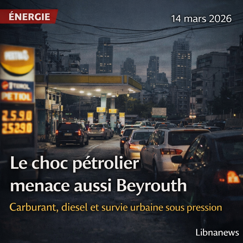 Le choc pétrolier régional menace aussi Beyrouth
