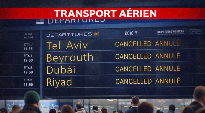 Air France annonce la prolongation de la suspension de ses vols vers Tel-Aviv, Beyrouth, Dubaï et Riyad ce dimanche