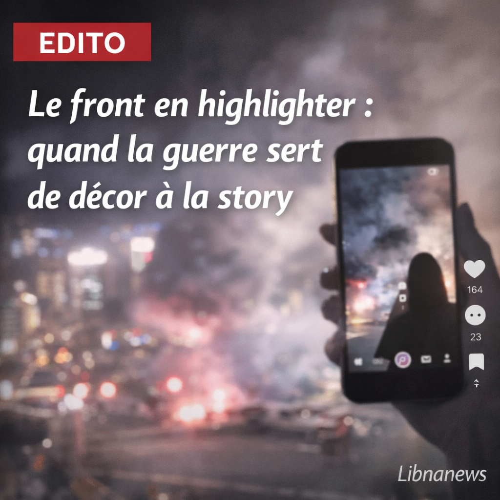 Le front en highlighter : quand la guerre sert de décor à la story