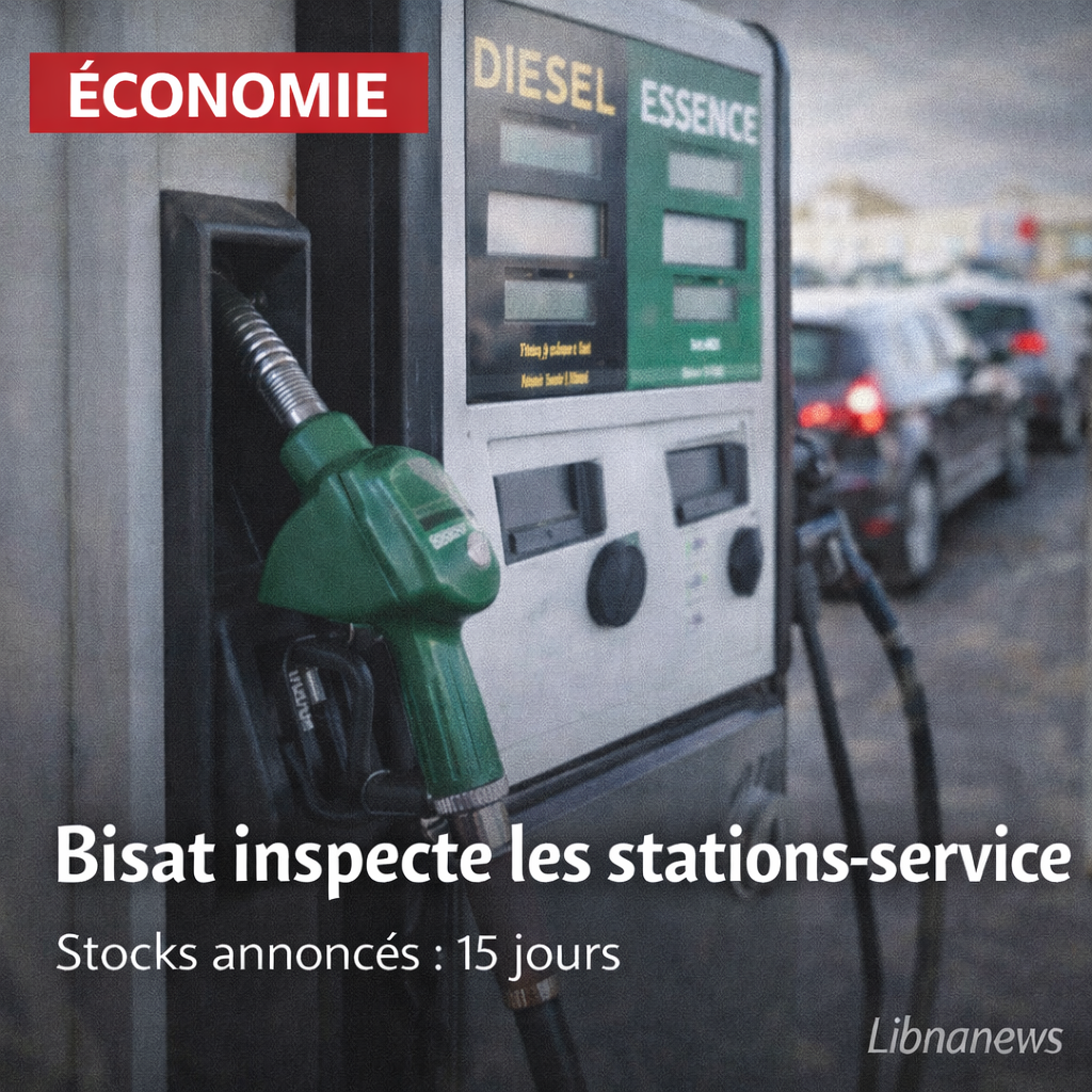 Le ministre libanais de l’Économie inspecte les stations-service pour assurer la régularité des livraisons de carburant