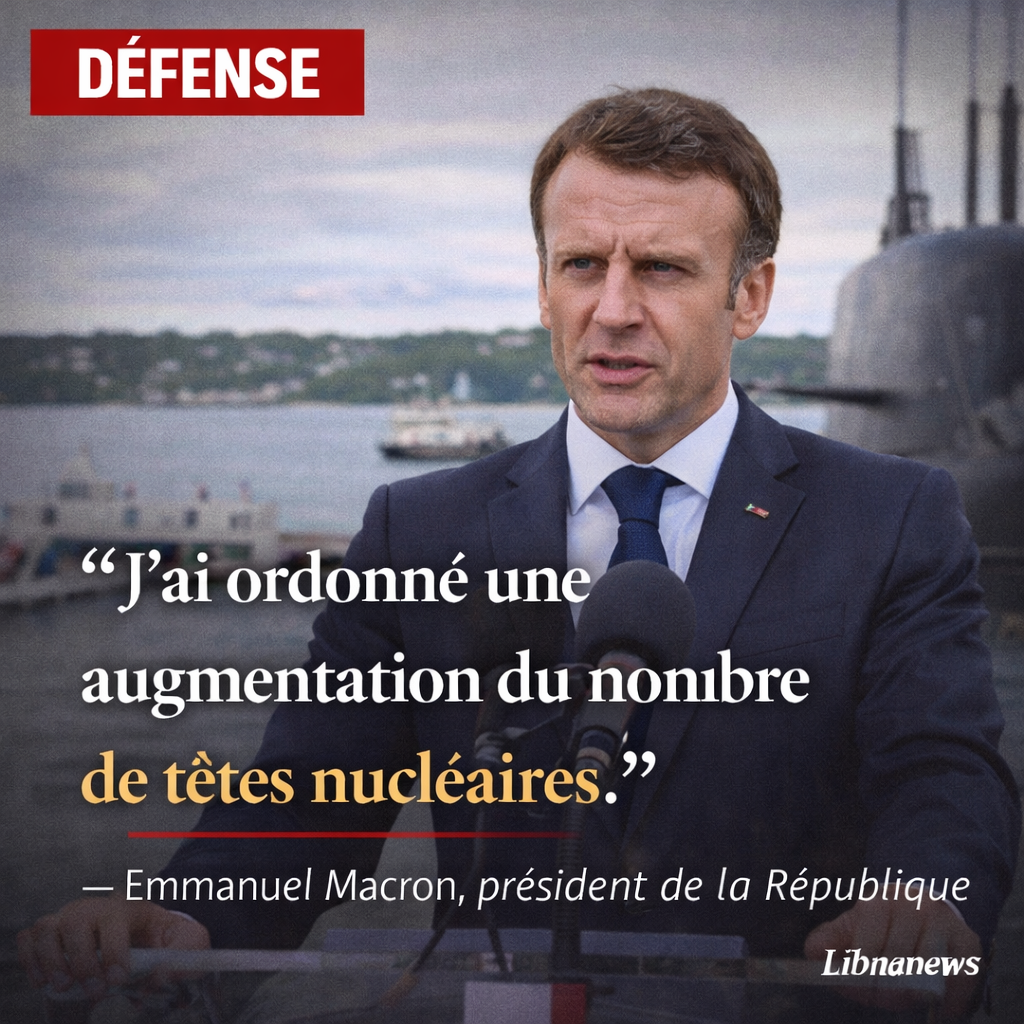 France : Emmanuel Macron annonce l’augmentation de l’arsenal nucléaire français pour renforcer la dissuasion
