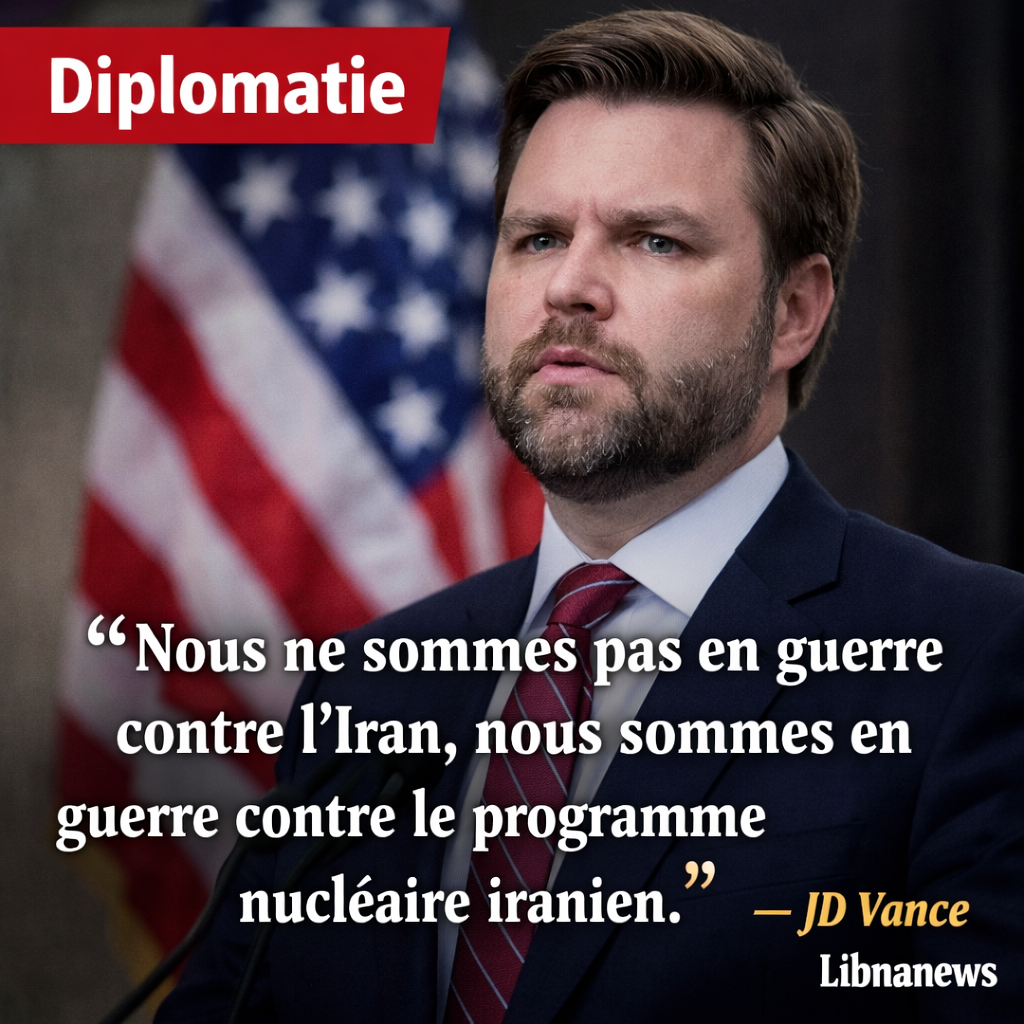 Le silence remarqué de JD Vance : l’attitude mesurée du vice-président face à l’escalade au Moyen-Orient
