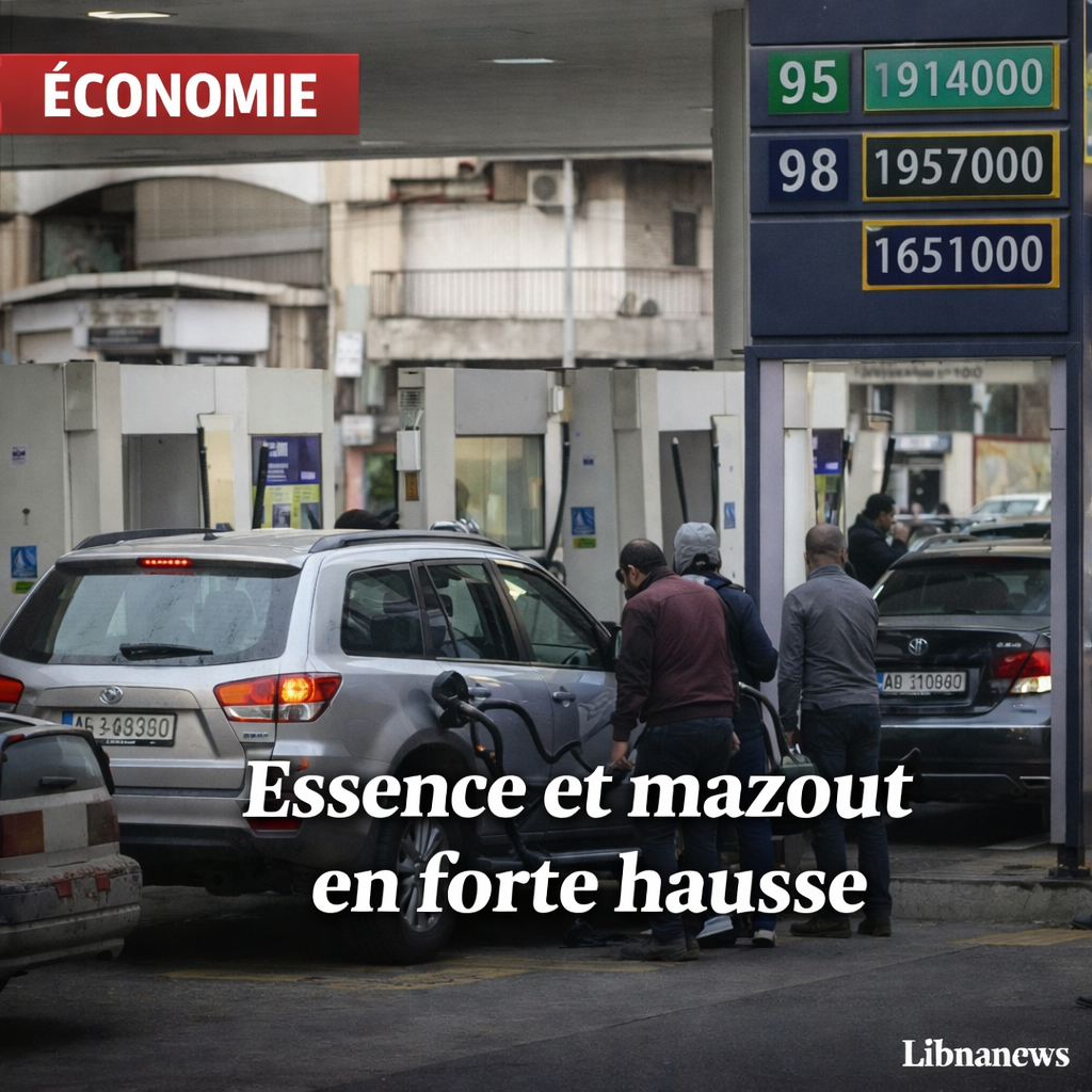 Hausse brutale des prix de l’essence et du mazout au Liban : une augmentation immédiate de 90 000 et 240 000 livres annoncée ce vendredi 6 mars
