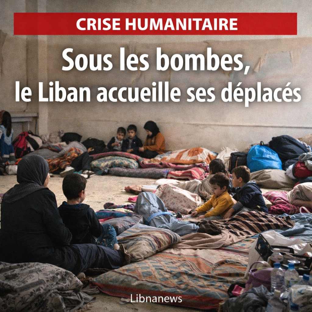 Sous les bombes, l’État social d’urgence : comment le Liban organise l’accueil des déplacés