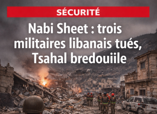 Nabi Sheet : L’armée libanaise révèle l’opération israélienne nocturne – Trois militaires tués et Tsahal bredouille sur Ron Arad