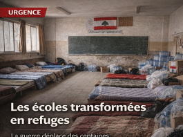 Dans les écoles refuges, la guerre prend le visage des familles déplacées