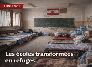 Dans les écoles refuges, la guerre prend le visage des familles déplacées