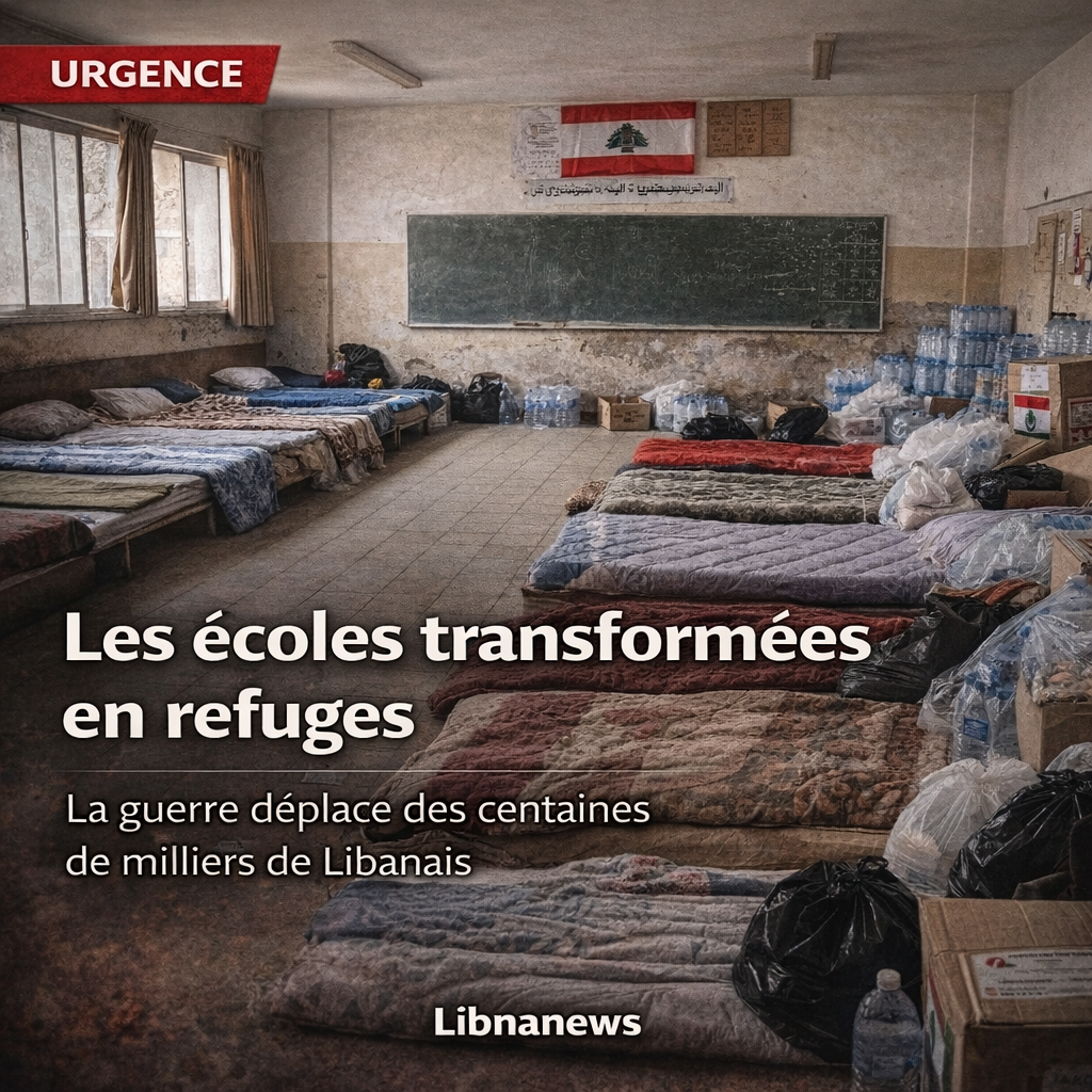 Dans les écoles refuges, la guerre prend le visage des familles déplacées