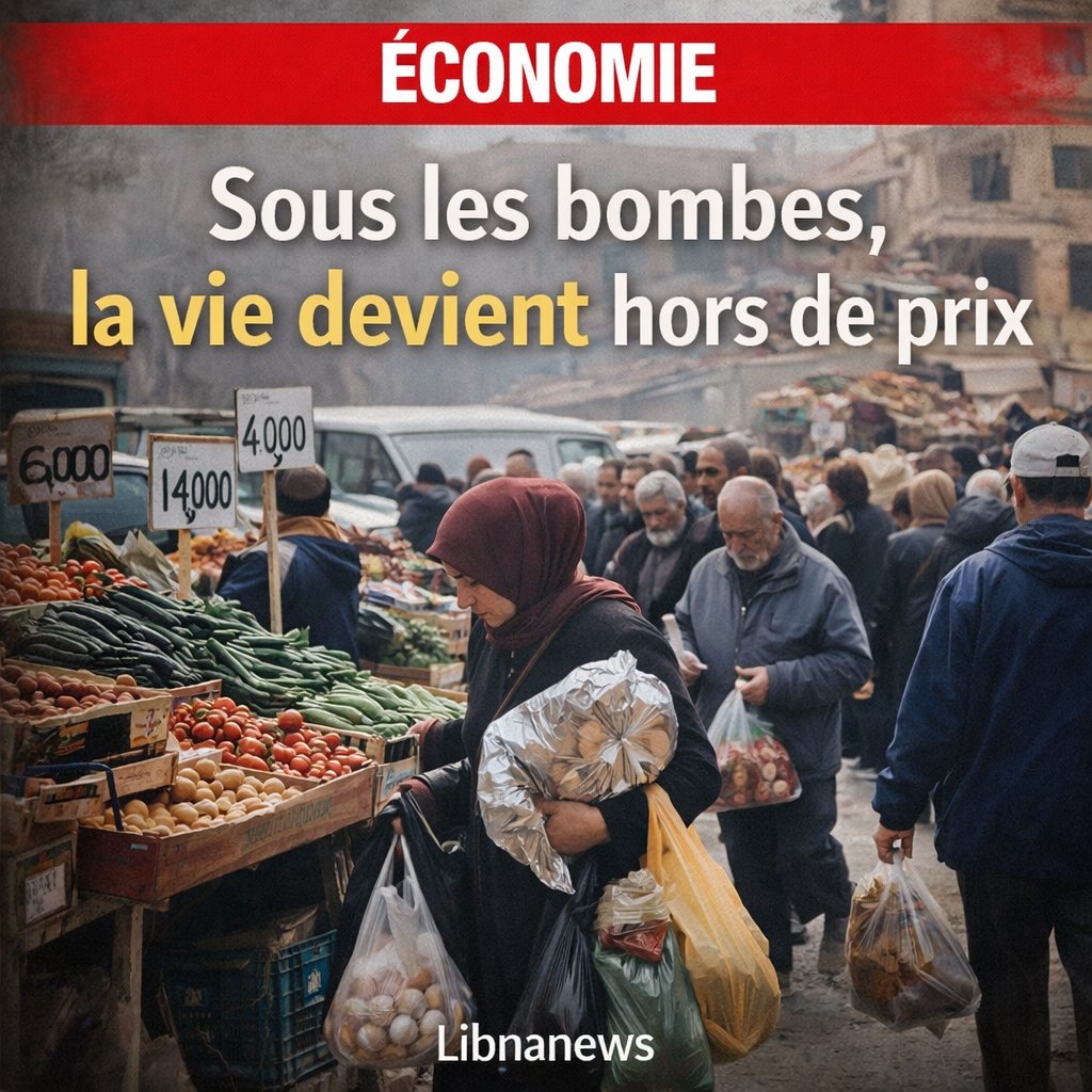 Sous les bombes et face aux prix, le quotidien impossible des ménages libanais