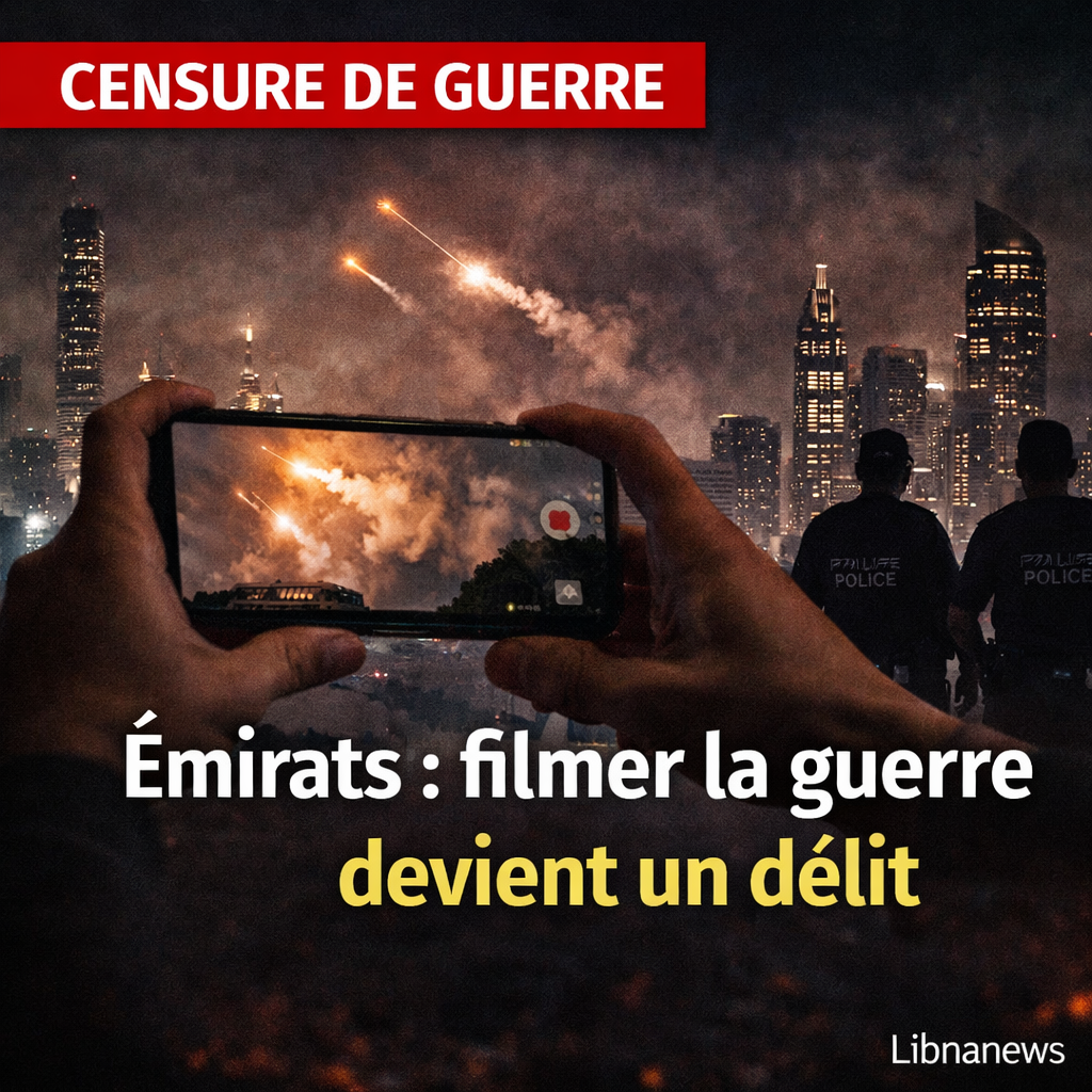 Émirats : filmer la guerre devient un délit