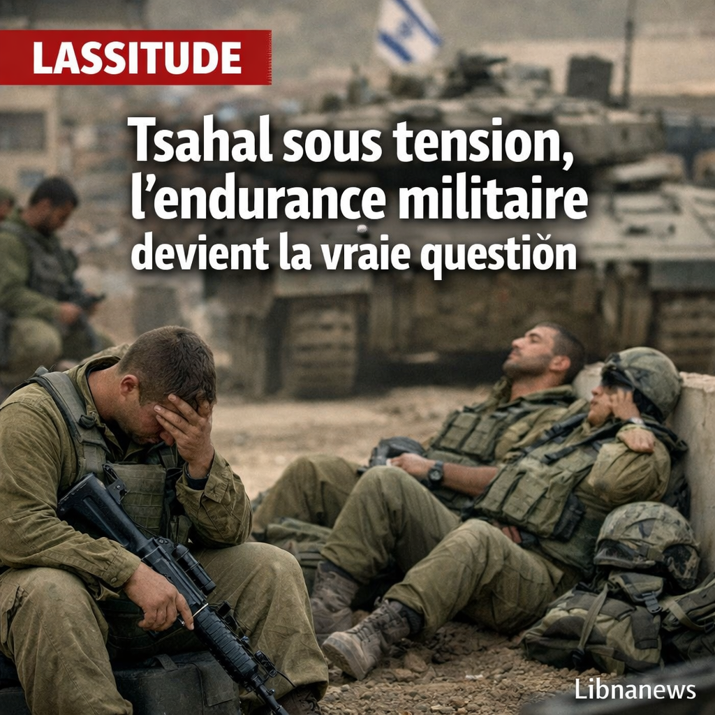 Tsahal sous tension, l’endurance militaire devient la vraie question قوات الدفاع الإسرائيلية التي تعاني من التوتر، تصبح التحمل العسكري السؤال الحقيقي
