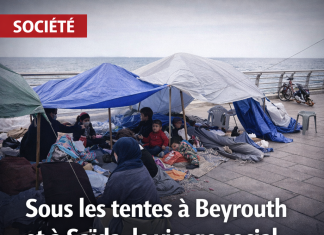 Sous les tentes à Beyrouth et à Saïda, le visage social de la guerre au Liban