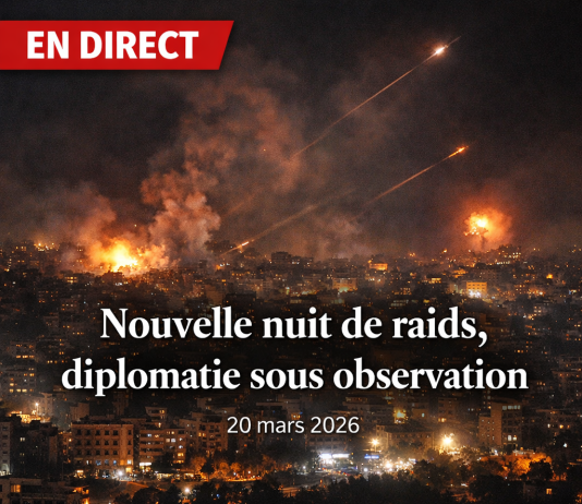 En direct: nouvelle nuit de raids, le front diplomatique en observation