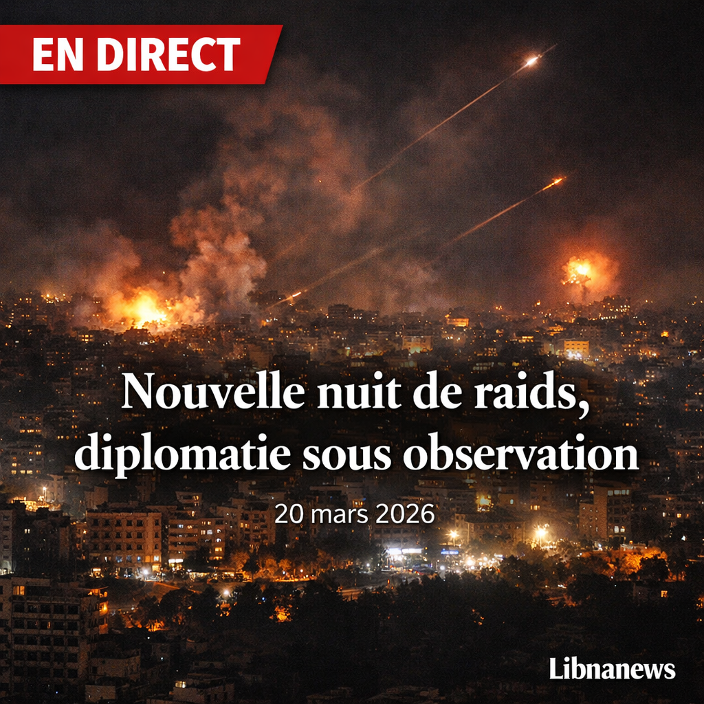 En direct:  nouvelle nuit de raids, le front diplomatique en observation
