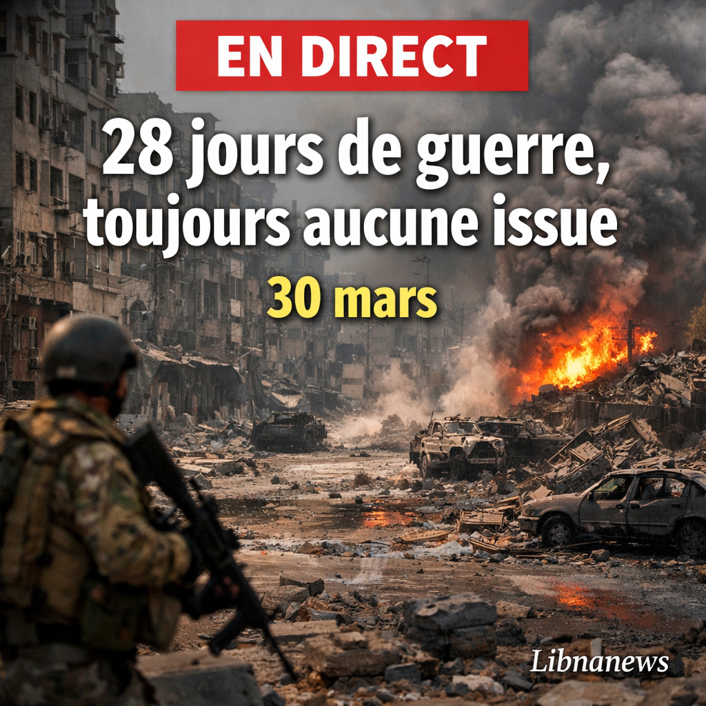 En direct: 28 jours de guerre et toujours aucune issue