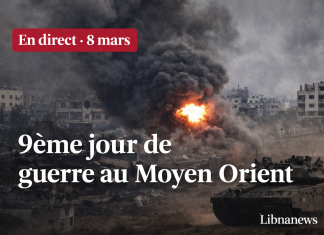 En Direct 8 mars: 9ème jour de guerre au Moyen Orient