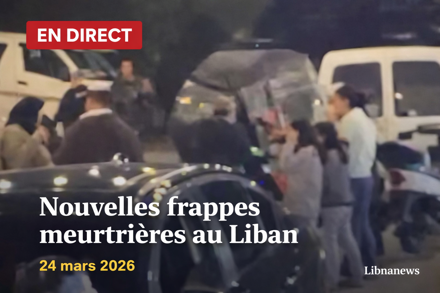 En direct: Nouvelles frappes meurtrières au Liban