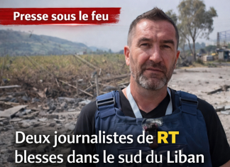 Deux journalistes de RT blessés dans le sud du Liban Deux journalistes de RT blessés dans le sud du Liban