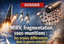 MIRV, fragmentation, sous-munitions : les vraies différences dans la guerre actuelle