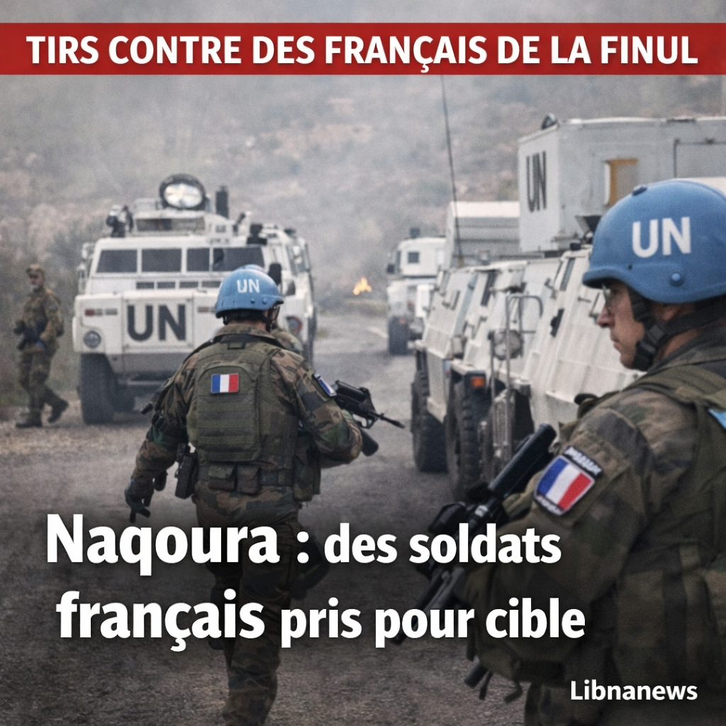 Sud Liban : des soldats français pris pour cible Sud Liban : des soldats français pris pour cible