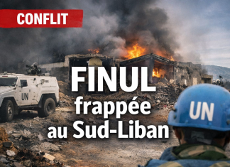 Liban : Trois Casques bleus grièvement blessés dans une attaque au missile contre une base de la FINUL au sud du pays