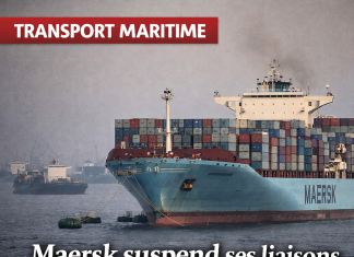Maersk suspend ses rotations entre le Moyen-Orient, l’Europe et l’Extrême-Orient : 52 navires français bloqués dans le Golfe et 8 en mer Rouge