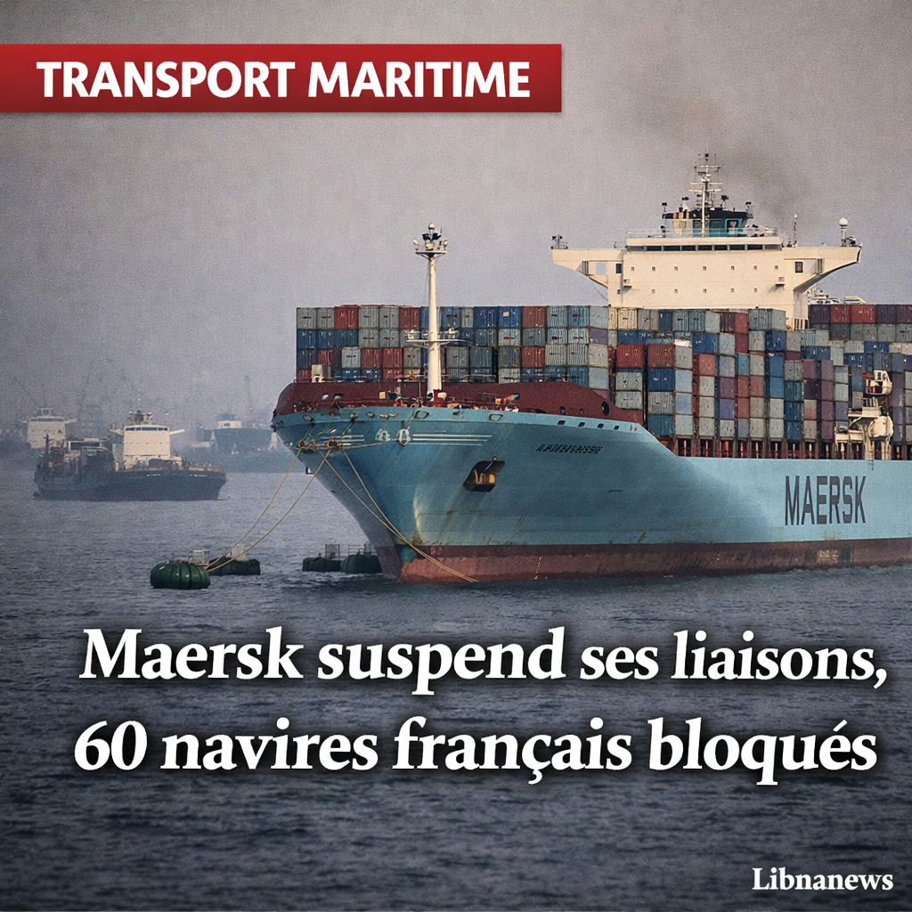 Maersk suspend ses rotations entre le Moyen-Orient, l’Europe et l’Extrême-Orient : 52 navires français bloqués dans le Golfe et 8 en mer Rouge