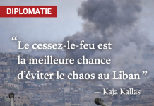 Kaja Kallas : le cessez-le-feu au Liban est la meilleure chance d’éviter le chaos Kaja Kallas : le cessez-le-feu au Liban est la meilleure chance d’éviter le chaos