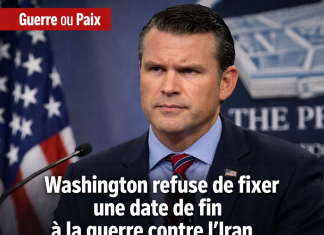 Washington refuse de fixer une date de fin à la guerre contre l’Iran
