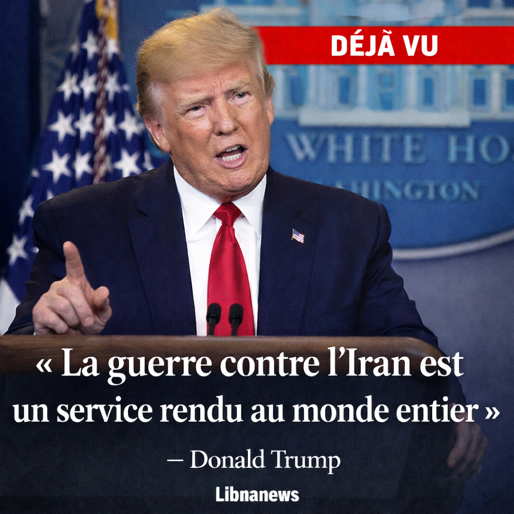 Donald Trump : « La guerre contre l’Iran est un service rendu au monde entier »