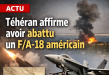 Téhéran affirme avoir abattu un F/A-18 américain