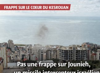 Jounieh : un missile intercepteur a semé la confusion, sur fond de salve iranienne Jounieh : un missile intercepteur a semé la confusion, sur fond de salve iranienne