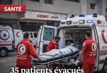 Frappes israéliennes: le Croissant-Rouge libanais évacue d’urgence 35 patients des hôpitaux de Dahiyeh ce 6 mars 2026