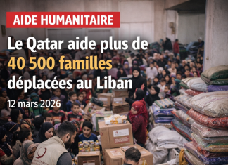 Le Qatar lance une opération d’aide humanitaire urgente en faveur de plus de 40 500 familles libanaises déplacées
