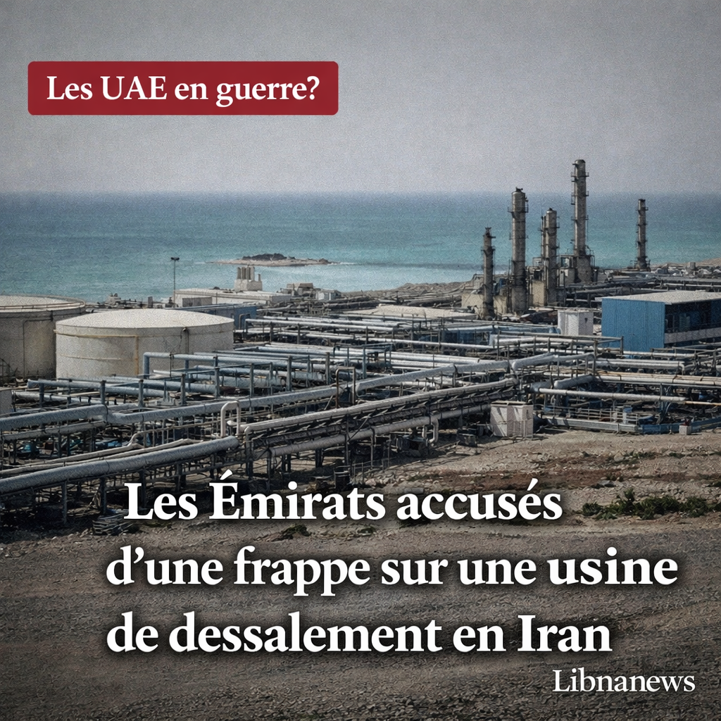 Les Émirats arabes unis mis en cause dans des frappes sur une installation de dessalement en Iran, selon Yedioth Ahronoth