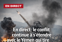 En direct: le conflit continue à s&rsquo;étendre avec le Yémen qui tire sur Israël