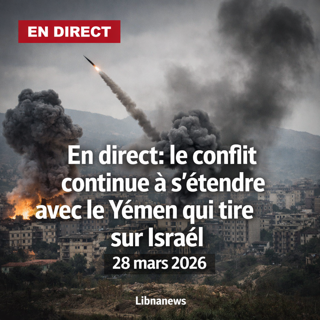 En direct: le conflit continue à s’étendre avec le Yémen qui tire sur Israël