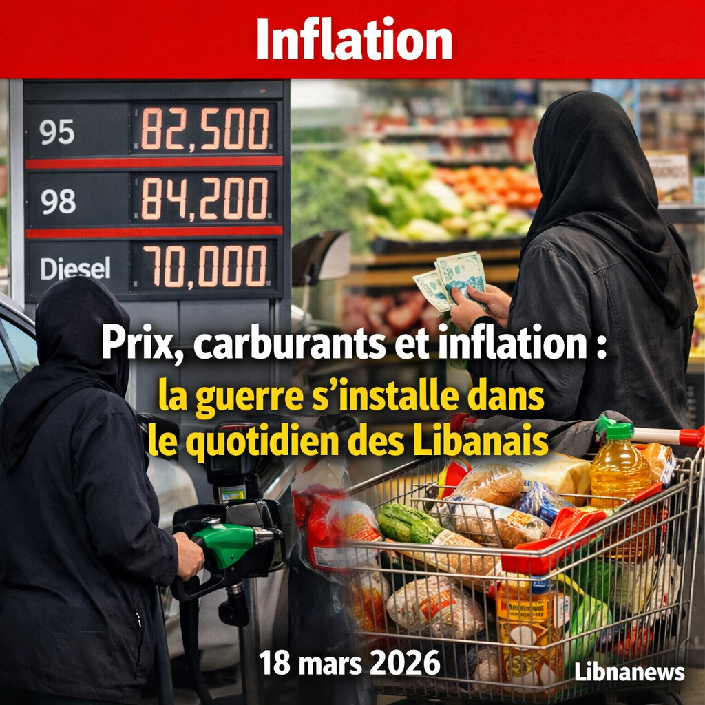 Prix, carburants et inflation : la guerre s’installe dans le quotidien des Libanais Prix, carburants et inflation : la guerre s’installe dans le quotidien des Libanais