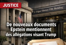 Dossiers Epstein : Le FBI publie ce 6 mars des documents accusant Donald Trump d’agression sexuelle sur une mineure