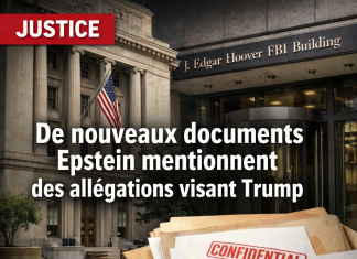 Dossiers Epstein : Le FBI publie ce 6 mars des documents accusant Donald Trump d’agression sexuelle sur une mineure