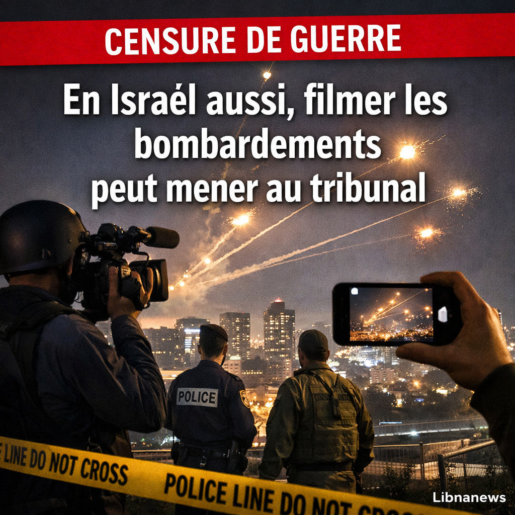 En Israël aussi, filmer les bombardements peut mener au tribunal